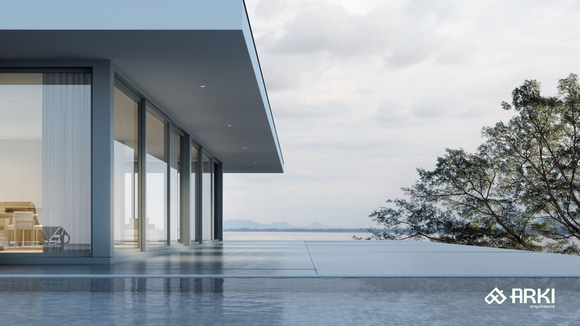 Modern House Waterfront